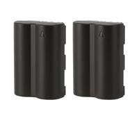 2 Pièces 2800mAh BP511 Batterie de Remplacement pour Appareil Photo 5D 50D 40D 30D 20D 1D D60 300D avec Puce de sécurité, Sauvegarde pour Powershot G5 G6 G3
