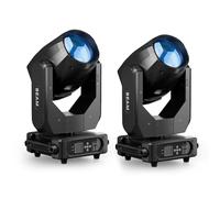 2 pièces 280W 10R Lyre LED RGBW Éclairage de Scène Projecteur, DMX512 lumière de scène 17 Gobos 14 Couleur DJ Lumière Soirée pour Club Bar Disco Party Luminaires