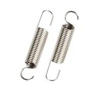 2 pièces 2x15x86mm Ressorts de tension en acier à ressort nickelé pour coupe-branches