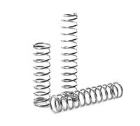 2 pièces 304 acier inoxydable ressort de Compression fil d'acier diamètre 1.6-1.8mm diamètre extérieur 18-25mm ressort de pression, 1.6x25x150mm