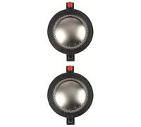 2 pièces 34mm / 44mm / 75mm / 100mm étage de remplacement de, 75 cores | Bobines vocales de Tweeter en métal, 2 pièces, diaphragme de remplacement, Film métallique pour le son amélioré,