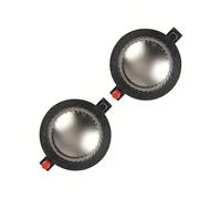 2 pièces 34mm / 44mm / 75mm / 100mm étage de remplacement de, 75 cores | Tweeter à Film métallique de remplacement à diaphragme, 2 pièces, qualité constante pour équipement sonore