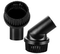 2 Pièces 35 mm Brosses à Poussière, Embout Brosse pour Aspirateur | Brosse à poussière universelle, Embout pour Aspirateur Compatible avec Karcher, Bosch, Siemens et Miele