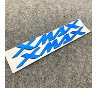 2 Pièces 3D Résine Gel Emblème Garde-Boue Réservoir Pad Décalcomanie Autocollants Modifié Moto Étanche pour Yamaha Xmax 125 250 400