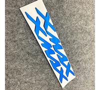 2 Pièces 3D Résine Gel Emblème Garde-Boue Réservoir Pad Décalcomanie Autocollants pour Yamaha Xmax 125 250 400 Modifié Moto Étanche