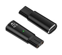 2 Pièces 4.3V Philips Chargeur Remplacement de Type-C pour Oblade QP2620/QP2520/QP2515/QP2510 pour Tondeuse Barbe Electriques Homme Rasoir avec Indicateur de Charge (Câble non Compris,Noir)