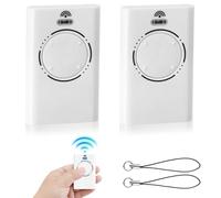 2 Pièces 4 Canaux Telecommande Portail 868MHz de Émetteur de Garage Bip Universelle Telecommande Porte Compatible avec XT2 868 SLH LR/XT4 868 SLH LR/XT4 868 SLH/XT2 868 SLH（Blanc）
