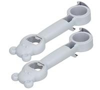 2 Pièces 4 en 1 Ouvre-boîte Universel Portable Manuel Ouvre-bouteille de Boisson Gris les Coins Sont Ronds et Lisses Delica OpenerGray Drinking 4 in 1 Opener Manual (GRAY)