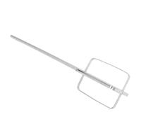 2 pièces 40Cm tige d'agitation en acier inoxydable mélangeur à main remplacement fouet accessoire universel perceuse outil for le mélange de récipient profond Pour Pâtisserie Cuisine