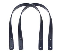 2 Pièces 45Cm Poignée De Sac en Cuir Bandoulière Femmes Sac Poignées Sac À Main Remplacement Sac Accessoires, Bleu foncé, Taille Unique