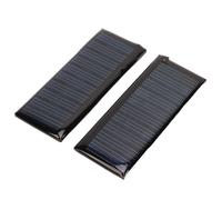 2 PièCes 45ma 5v Mini Panneaux Solaires 3.7v Taux De Conversion éLevé éConomie D'éNergie Cellules Solaires Polycristallines Efficaces