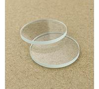 2 pièces/5 pièces diamètre 8mm/ 13/ 14/ 15 /18/ 20/ 25 /28/ 30/ 32/ 42MM lentille plate ronde lentilles en verre Planus for lampe de poche LED torche 22m 23mm 25mm 27mm 28mm ( Color : 5 Pieces , Size