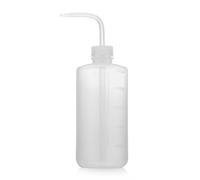 2 Pièces 500 Ml en Plastique Vert Bouteille de Savon, Bouteille de Lavage de Sécurité Outils D'arrosage Gel Bouteille de Lavage Bouteille Compressible Coude Coude Bouteille de Lavage équipement de