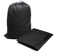 2 Pièces 60 x 90 cm Grand Sac à Linge Sale Voyage, 120L Sacs de Linge Tissu Oxford, Grande Capacité Pliable Sac de Rangement Cordon, Noir Travel Laundry Bag Impermeable pour Voyages, Collège, Camps