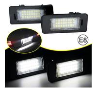 2 pièces 6000K Feux d'éclairage de plaque d'immatriculation 24 LED blanches lumière lampe pour BMW E60 E90 F30 E92 série 3/4/5