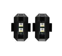 2 Pièces 7 Couleurs Drone Lumière Stroboscopique Usb Led Anti-Collision Vélo Queue Drone Night Fly Mini Signal Clignotant Avertissement Lumière-Générique