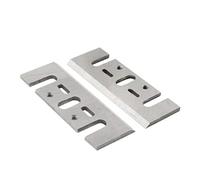 2 pièces 82mm lame de rabot en bois remplacement de couteau de rabot électrique pour Makita 1900B KP0800 HITACHI F20 DEWALT D26676 DW680, comme indiqué