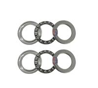 2 pièces 8Fun BAFANG pièce de réparation de moteur central BBS01/02/03 BBSHD G320 joint d'étanchéité bague d'étanchéité roulement rotatif arbre central(2xRotating Bearing)
