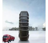 2 pièces 9 mm chaînes à Neige pour camions et SUV - chaînes antidérapantes renforcées -Facile à Mettre et à enlever pour la Neige glacée et Le Sable 315/70R22.5 2 pièces 205/75R17.5
