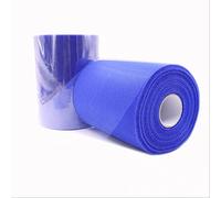(2 Pièces)91m*15cm TUTU Tulle rouleau pour la décoration de mariage fournitures rouleau tissu bobine Tulle Tutu robe bricolage organza bébé douche fête fournitures (bleu roi)