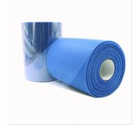 (2 Pièces)91m*15cm TUTU Tulle rouleau pour la décoration de mariage fournitures rouleau tissu bobine Tulle Tutu robe bricolage organza bébé douche fête fournitures (bleu mer)