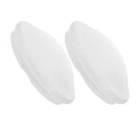 2 Pièces Abat-jour Champignon Acrylique Blanc pour Ventilateur de | Diffusion Homogène, Réduit L’éblouissement, Installation Facile, Remplacement D’un Ancien Verre Coloré, Usage Intérieur
