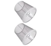2 Pièces Abat-jour de Lustre, Noël Chic Élégant | Lumière Douce et Agréable Yeux, Compatible Douille E26 E27, Lampe sur Pied, Éclairage de Bureau, Présent de Crémaillère