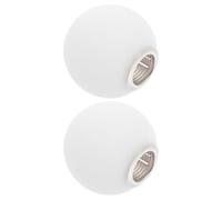 2 Pièces Abat-jour de Remplacement G9 en Verre