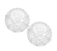 2 Pièces Abat-jour Globe G9 en Aluminium et Verre, Sphère Argentée