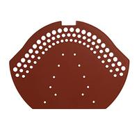 2 pièces About de faîtière en PVC faîte fin disque faîte/couvercle, couvercle faîte, ventilation faîte (rouge brique)