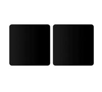 2 Pièces Accessoire Photo en Acrylique Noir 20x20cm pour Table | Plaque Miroir, Usage Desktop et Main, Légère, Portable, Facile à Nettoyer, pour Aliments et Petits Objets