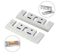 2 pièces accessoires pour coupe-lames raboteuses de 82 mm pour Makita 1900B KP0800 D26676 DW680 pour F20 FP20A P20V P20SA lame de remplacement