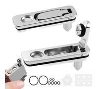 2 Pièces Accessoires pour Zippo Accessoire pour Briquet (Argent)