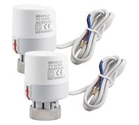 2 Pièces Actionneur pour Chauffage Par Le Sol 230V, M30x1,5 Actionneur Thermique électrique, Actionneur Thermoélectrique, Normalement Fermé, Actionneur Thermique Universel Pour Chauffage Par Le Sol