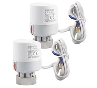 2 Pièces Actionneur Thermoélectrique 230V, Servomoteur Thermique, Servomoteur Pour Chauffage, Actionneur Thermique, Actionneur Électrothermique, Pour Chauffage Au Sol