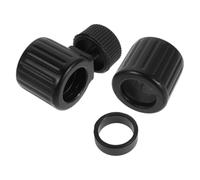 2 Pièces Adaptateur Connecteur pour Pied de Micro, Manchon de Verrouillage | Doublure Intérieure Élastique, Plastique et Caoutchouc, Réglage Rapide, Maintien Sécurisé, sans Rayures, Studio