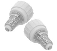 2 Pièces Adaptateur de Douille E14 vers Gu5.3 Résistant à Chaleur | Compatible Douilles E14, pour Capteurs D'escalier, Adapté aux Espaces Restreints en Intérieur