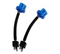 2 Pièces Adaptateur de Phare H4 vers 9007, Faisceau Cuivre ABS | Connexion Stable, Installation Simple, Conversion D’éclairage, pour Modification Automobile, Accessoire Fiable