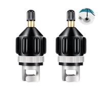 2 Pièces Adaptateur de Pompe, Adaptateur de Pompe Sup Adaptateur Pompe Kayak Embout Adaptateur de Valve SUP Adaptateur Gonfleur Paddle pour Planche Surf Planche à Pagaie Kayak Dériveur Lit Gonflable