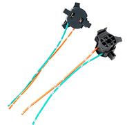 2 pièces adaptateur de support de base d'ampoule de phare de voiture H7 connecteur de douille de lampe halogène faisceau de câblage compatible avec Mitsubishi compatible avec Outlander compatible avec