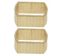 2 Pièces Adaptateur de Trou pour Poignée de Moulinet de Pêche | Conversion 8x5 Mm vers 7x4 Mm, Installation Rapide, Prise Améliorée, pour Pêche en Eau Douce et Salée