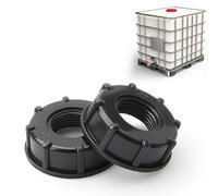 2 Pièces Adaptateur IBC Bouchon S60x6 - Connecteur de Réservoir IBC 1 Pouce - Adaptateur IBC Bouchon s60x6 pour cuve 1000 litres 1 Pouce