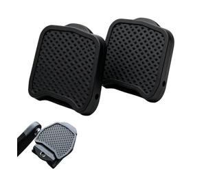 2 Pièces Adaptateur Pédale Plate Compatible Shimano SPD-SL, Convertisseur Pédales Automatiques Vélo Route en Plateforme Antidérapante pour Shimano 105 Ultegra Dura-Ace