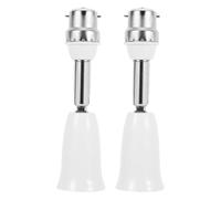 2 Pièces Adaptateur Rallonge de Douille B22 vers E27 110-250v 150w | Angle Réglable 90° Vertical et 360° Horizontal, ABS Cuivre, Usage Intérieur, Éclairage Commercial