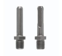 2 Pièces Adaptateurs sur SDS Plus/Triangle M14 Filetage Adaptador pour Foret Diamant, Perceuse