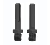 2 Pièces Adaptateurs sur SDS Plus/Triangle M14 Filetage Adaptador pour Foret Diamant, Perceuse