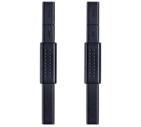 2 Pièces Aimant à Ongles Cat Eye Noir en Magnétite | Léger et Facile à Transporter, Design Nail Art Spécial, Usage Salon
