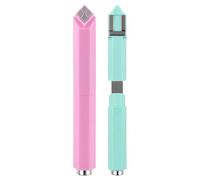 2 Pièces Aimant Œil de Chat pour Ongles, Outil Magnétique 4-en-1 | Tête , Couleurs Rose et Vert, Usage Salon et Maison, pour Débutants comme Professionnels