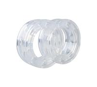 2 Pièces Amortisseurs de Voiture en Caoutchouc, Transparent Pare-chocs à Ressort Amortisseur, Coussin de Puissance Universel de Tampon de Pare-chocs de Ressort Voiture(D)