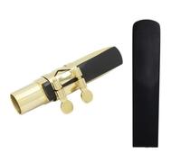 2 Pièces Anches de Saxophone Alto en Résine Force 2,5 | Noir, pour Embouchure de Saxophone Ténor, Pratique Musicale et Répétition en Groupe, Qualité Stable